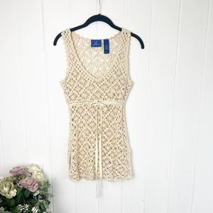 JH Collectibles Boho Crocheted Top